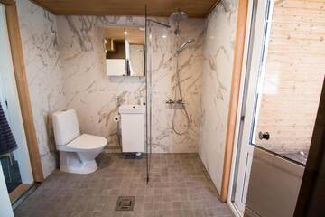 Фото номера Улучшенные апартаменты с сауной Виллы Villa Kinos г. Утсйоки 50