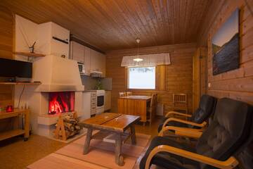 Фото номера Дом с 2 спальнями Комплексы для отдыха с коттеджами/бунгало Holiday Village Valle г. Утсйоки 11