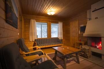 Фото номера Дом с 2 спальнями Комплексы для отдыха с коттеджами/бунгало Holiday Village Valle г. Утсйоки 12